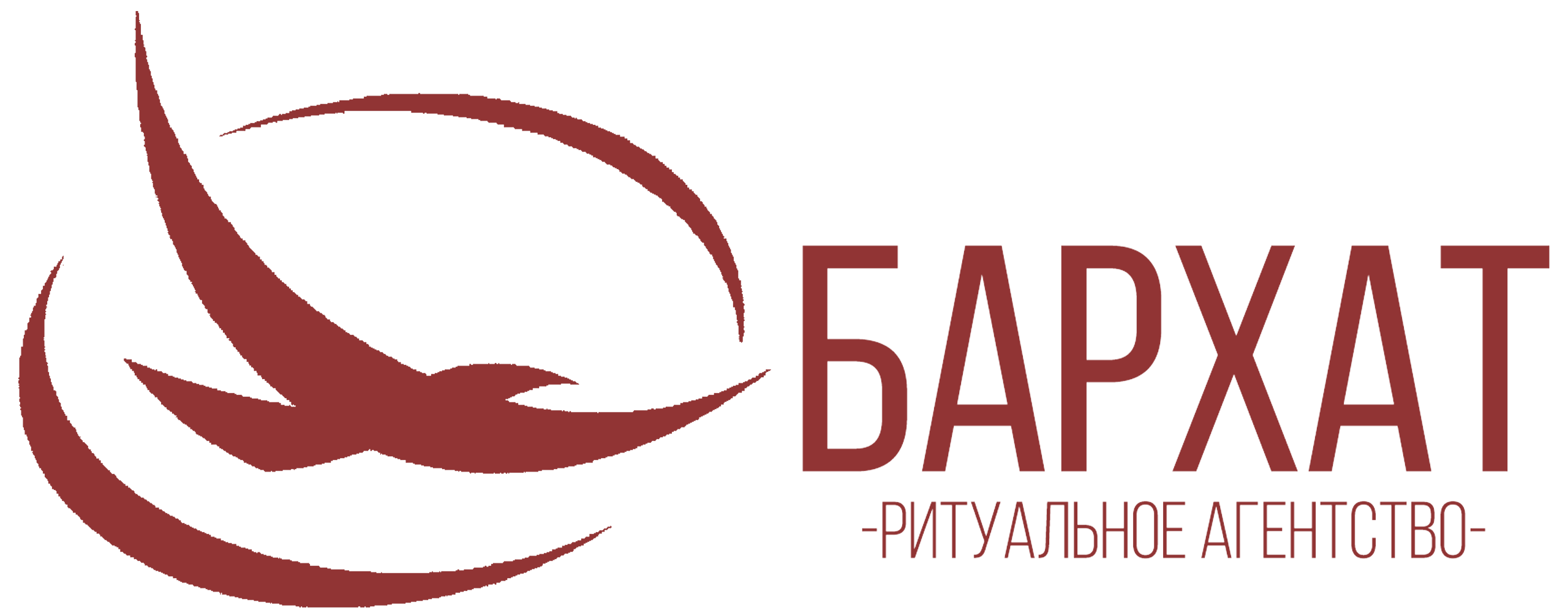 Логотип ритуального агентства БАРХАТ